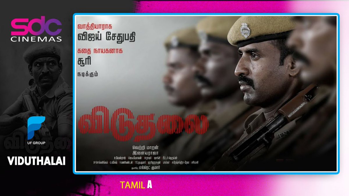 SdcCinemas's tweet photo. #vidhuthalai movie on our SDC network
Bookings Open Now !!
#sdccinemas #SDCDigitalCinemas

#vetrimaran #ilayaraja #RVelraj #JAYMOHAN #ramar  #tamil #tamilcinema #sdcmahalaxmi

SDC World Channel:https://t.co/vCPn5xD6Kq
SDC World Page:https://t.co/jbu0Kjfu86 https://t.co/KC75rRnqRN