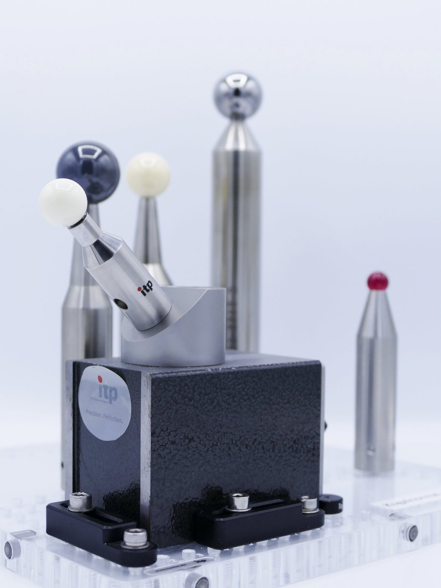 itp_gmbh's tweet image. We introduce you to the "Stylights" of April - calibration spheres with stands and our magnet base MAGNETFUSSKNM8!
They are available in different sizes and materials on our webshop bit.ly/40A2ybc
#itpgmbh #madeingermany #metrology #qualityassurance #manufacturing