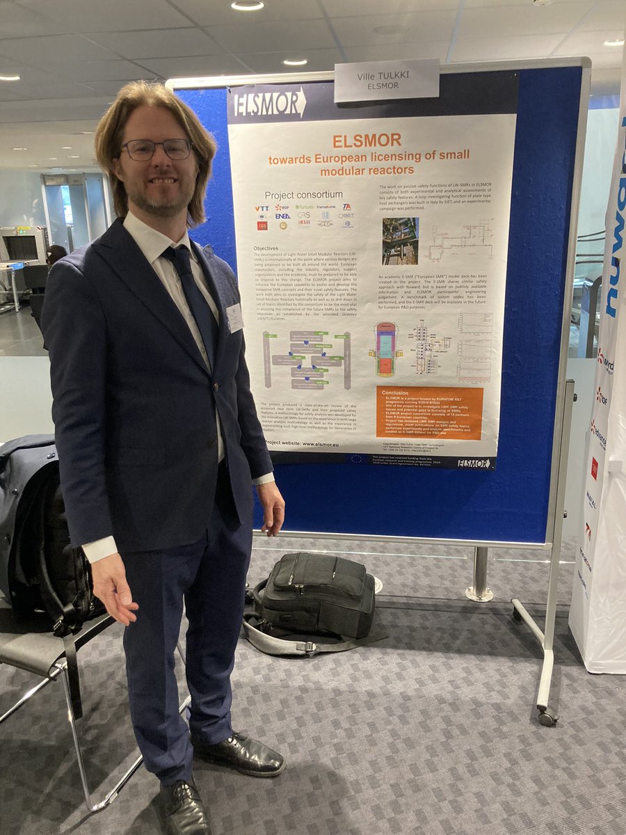 VTulkki's tweet photo. Presenting ELSMOR project at ”Euratom Research in Action and Opportunities for Europe: EU Strategic Autonomy and the Future Energy Systems” meeting in Brussels.

Similar framing appeared in USA in mid-2010s, now with Russian aggression it seems the issue is topical also in EU. https://t.co/KnCRlTnpvW