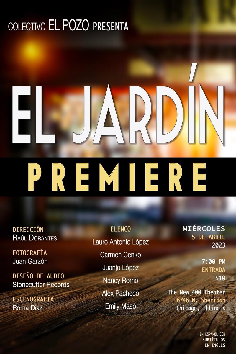JuanjitoAzul's tweet photo. EL JARDÍN.
LA PREMIERE. https://t.co/e0Ot8ITeMF