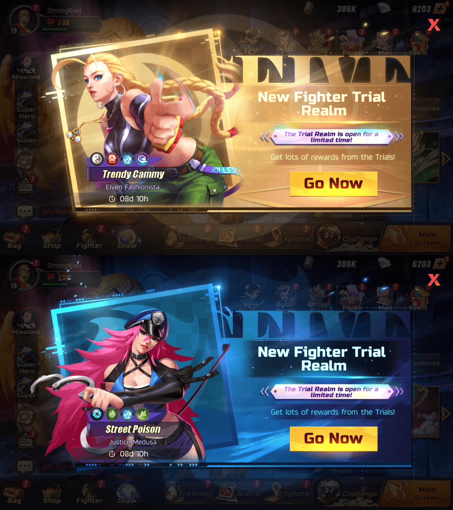 street fighter duel mobile game rewards - Anime Trending