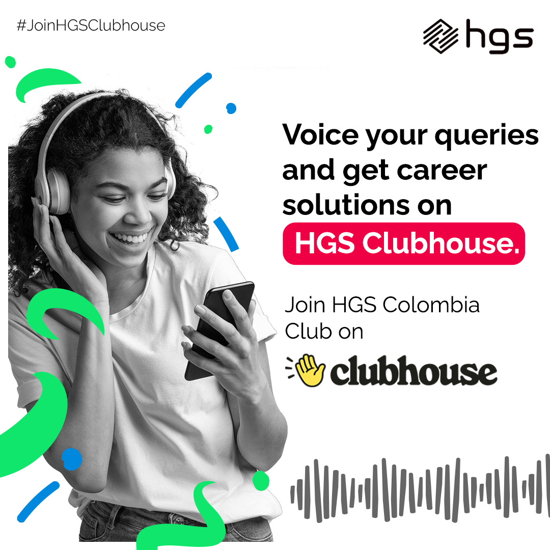 LifeAtHGS's tweet photo. Upgrade to an innovative way of learning. Join HGS Colombia Club on #Clubhouse and get solutions to all your professional queries from the leading team and top recruiters. 

Join us: https://t.co/UZe3uZjBM5

#TeamHGS #LifeAtHGS #HGSOnClubhouse #JoinHGS #HGSColombia #Colombia https://t.co/uRdQLvrUVG