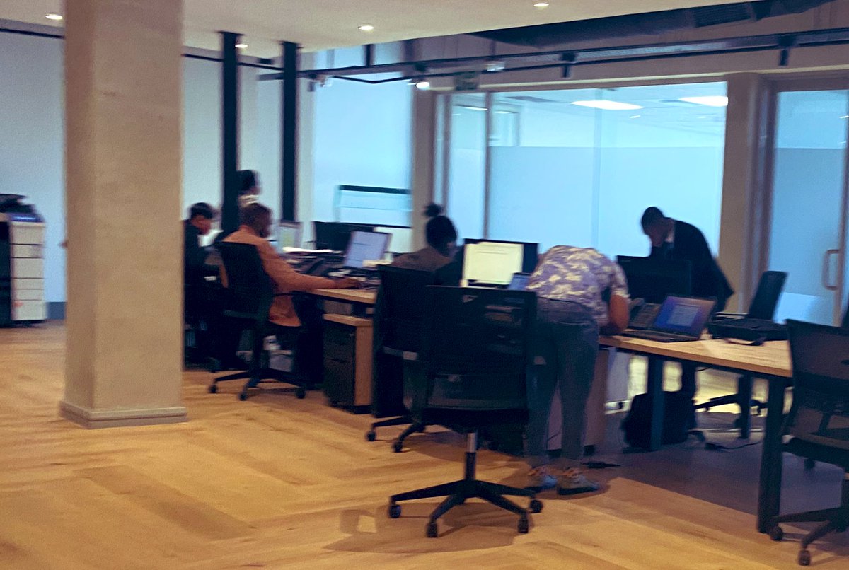 begottensun's tweet photo. Gate crashed Let’s Farm Africa HQ today. Very proud of the work my wife @NomalisoN and #Nthabiseng are doing. Seeing what was an idea 2 yrs ago become a reality! #totalenergies #AgraGoGetters #GIZ #SAIS #MarryUp https://t.co/2cM1o99bFi