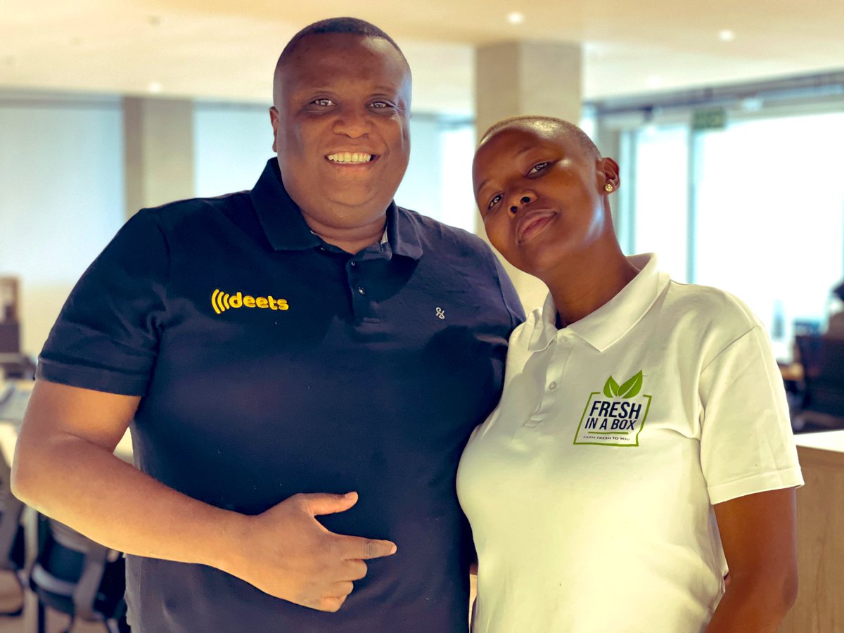 begottensun's tweet photo. Gate crashed Let’s Farm Africa HQ today. Very proud of the work my wife @NomalisoN and #Nthabiseng are doing. Seeing what was an idea 2 yrs ago become a reality! #totalenergies #AgraGoGetters #GIZ #SAIS #MarryUp https://t.co/2cM1o99bFi