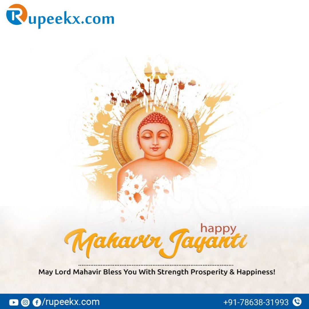 rupeekx's tweet photo. "Wishing you and your family a very auspicious #MahavirJayanti.
#Rupeekx " https://t.co/TxwPIF5eRN
