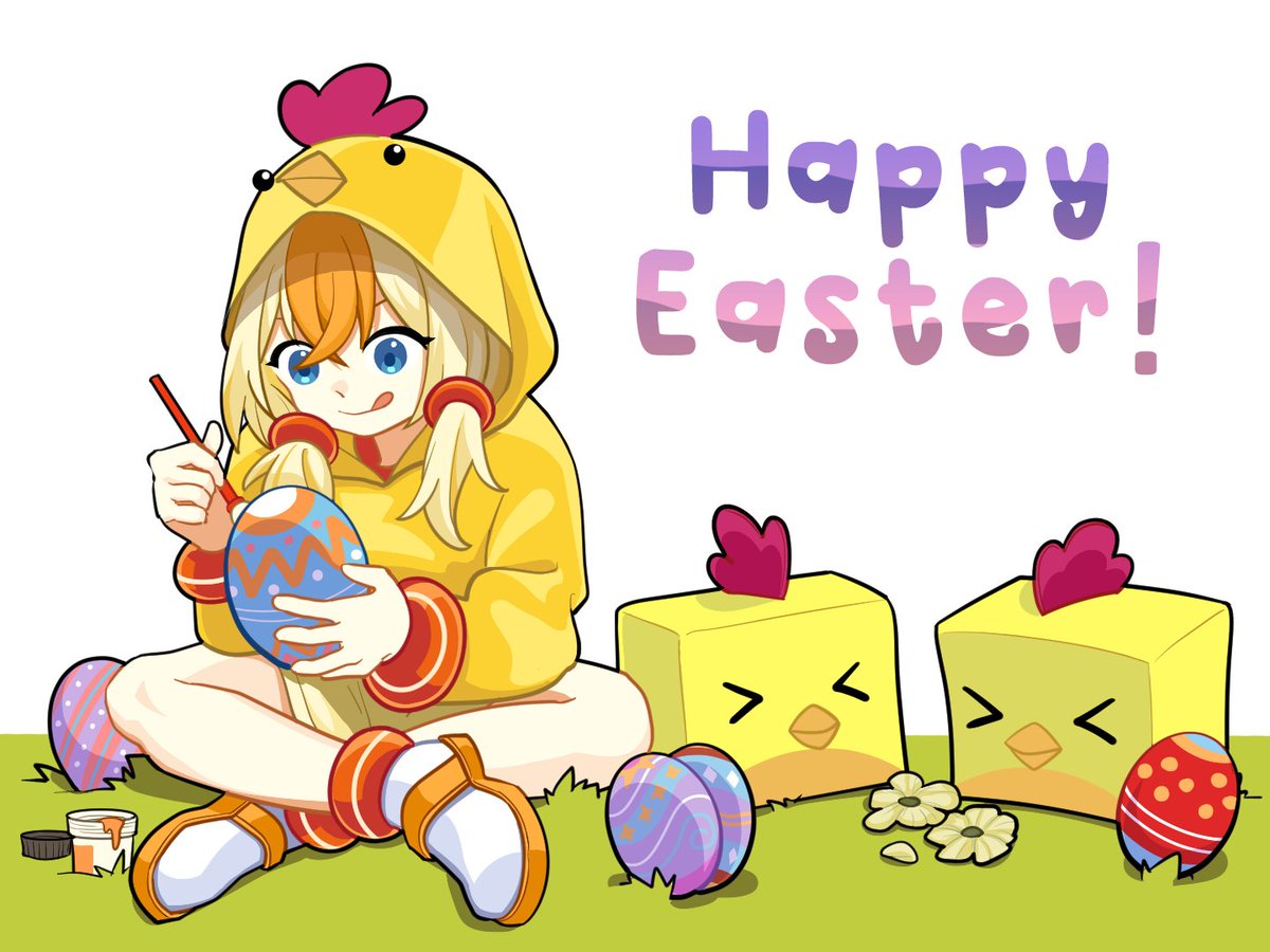 koo_vt's tweet photo. Happy Easter from Koochan and friends! 🐰🌷 Hop into the season of new beginnings with lots of love, joy, and chocolate! 🥚🍫

#Easter2023 #Vtuber https://t.co/uhE0bdE2wb