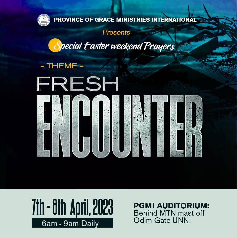 provinceofgrace's tweet photo. This Easter weekend is special for us at the province.
Let us go up to the Altar of the Lord.
Be Part of this meeting

#ThisEasterHoliday
#FreshEncounter
#BoundlessGrace
#JesusOnly https://t.co/QPSk8c5IYA