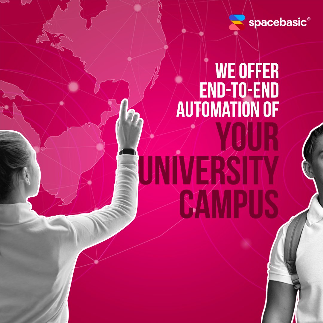 SpaceBasicApp's tweet photo. Having a single, unified platform for all your needs at the university was a dream and that is why we came up with a simple solution with our #SpaceBasic app. Now get student attendance, hostel accommodation fee, utilities, repairs, and many more updates right on your app. https://t.co/gpKClgm1HO