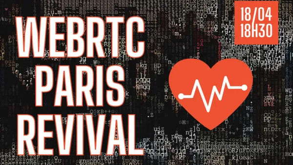 apizee's tweet image. WebRTC Paris Revival 💓
📢 Le meetup @WebRTCParis est de retour !
Retrouvons-nous tous ensemble pour une soirée d'échanges et de partage 👥
Au programme : découverte des dernières tendances et bonnes pratiques par plusieurs experts en communications basées sur #WebRTC 🚀