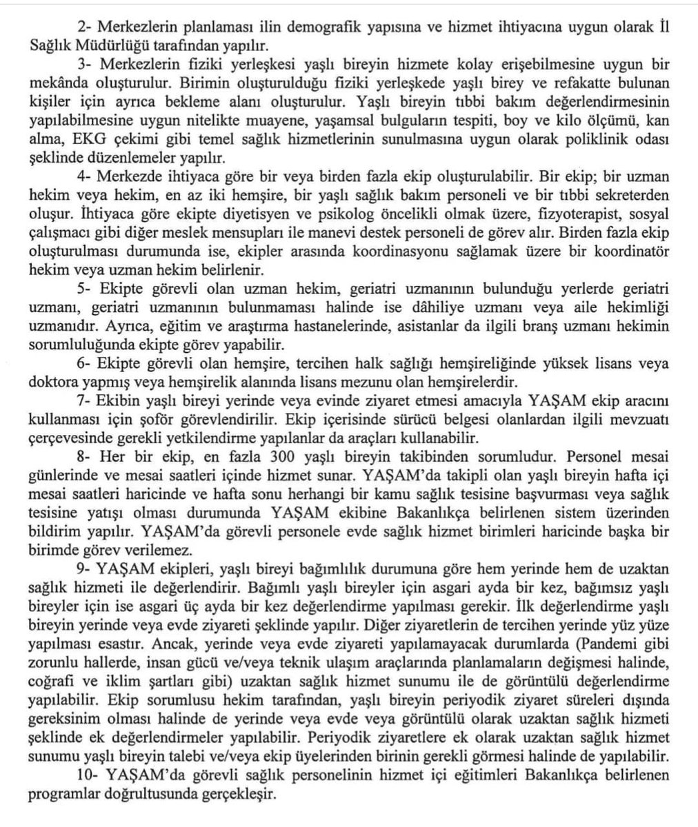 TPDBilgi's tweet photo. Değerli meslektaşlarımız,
Sağlık Bakanlığı Kamu Hastaneleri Genel Müdürlüğü tarafından 95796091/010.06.01 sayılı ve Sağlıklı Yaş Alma Merkezleri (YAŞAM) konulu 
2023/5 No'lu GENELGE yayınlanmıştır. https://t.co/rUKuecyVVV