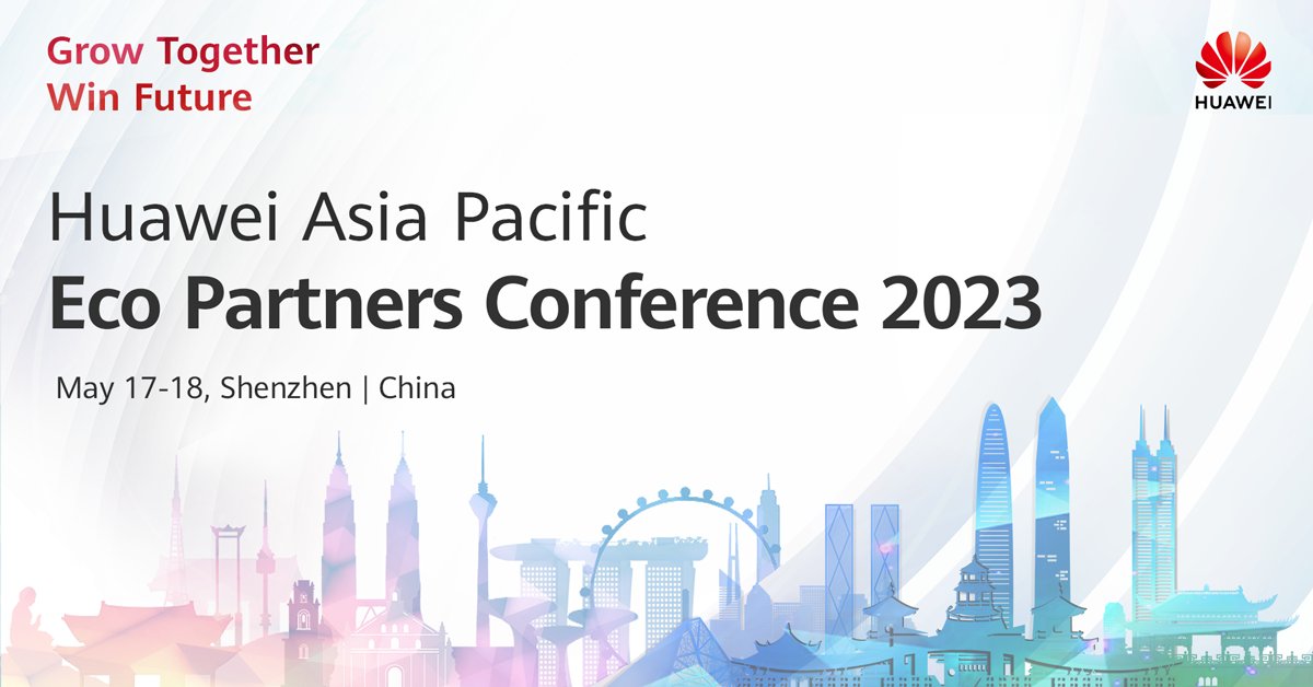 HuaweiAPAC's tweet photo. Huawei is committed to help our partners expand boundaries & find new growth. Join Asia Pacific Eco Partners Conference (17-18 May) to get updates on Partner Policy & programs, along with latest trends, innovations & solutions. #TogetherWin
Register Now: https://t.co/mlf8Zoy8Na https://t.co/Ep8STbgQko