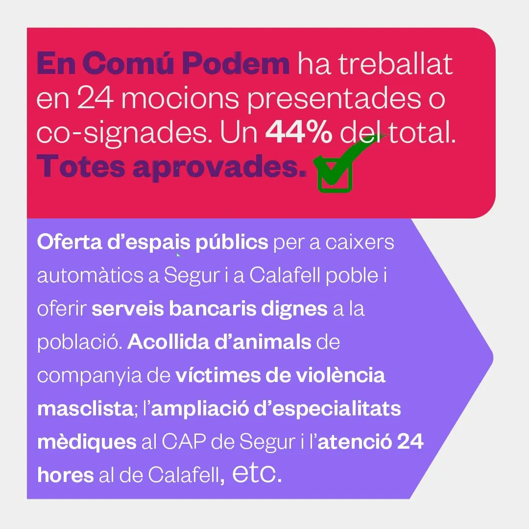 ComunsCalafell's tweet photo. 🧐 Acomplint amb la radicalitat democràtica i la transparència que marquen el codi ètic del partit

🗣️ va presentar una rendició de comptes oberta amb tothom amb informes, memòries i dades de l'activitat d'En Comú Podem a l'Ajuntament de Calafell durant el mandat 2019 a 2023. https://t.co/7Wubd1fIF8