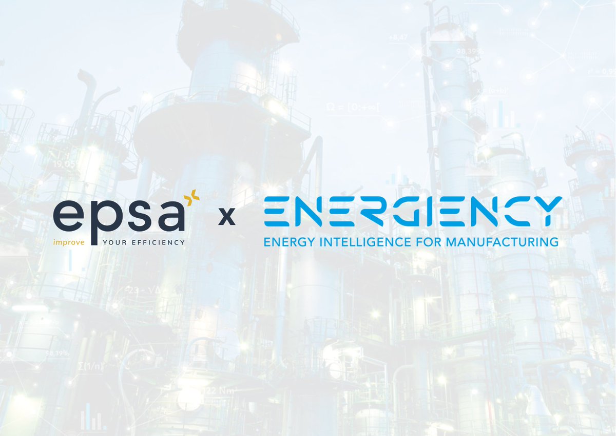 [News] <a href="/EPSA_GROUPE/">EPSA</a> invests in scale-up <a href="/energiency/">Energiency</a> to expand its industry decarbonization offering 🏭🌎

Read the press release 👉 hubs.ly/Q01K4Pd50

#innovation #energy #industry #industry40