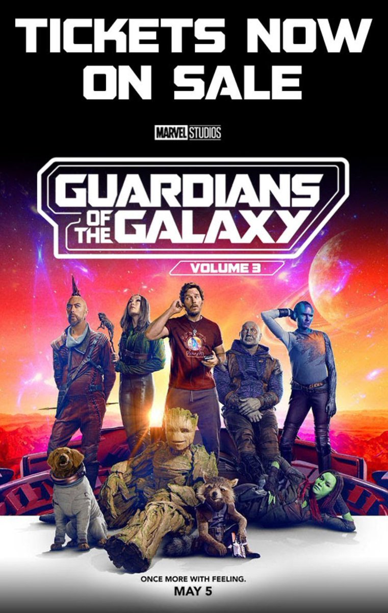 TheGeekpin's tweet image. Debating if I want to see all 3 @Guardians movies in one night? 🤔 

#GuardiansOfTheGalaxyVol3 #GeekpinEnt #SoSoRandom