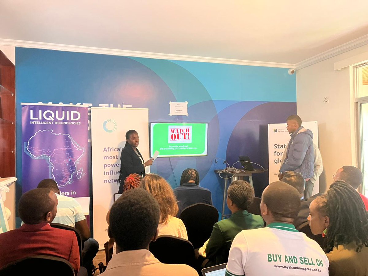 WowziTheWorld's tweet photo. Next up is Digital Bins! Their innovative solution involves embedding IoT technology into disposable waste segregation bins to sort and grade waste for safe disposal and recycling. They've already developed two working prototypes.
#FoodSecurityKe
#HackForFoodKe https://t.co/qDGHRA5Y6Y