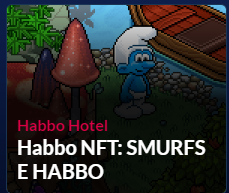 Habbo NFT: Collab com Smurfs! - Habbo News: Informação com rapidez e simplicidade!