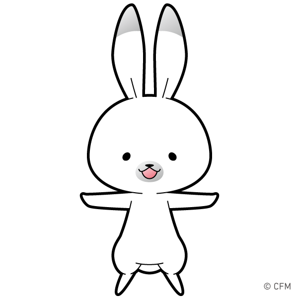 「「素」うさ!なんでも着こなすうさよー!!!!#ラビット・ユキネ 」|ラビット【公式】ユキネのイラスト