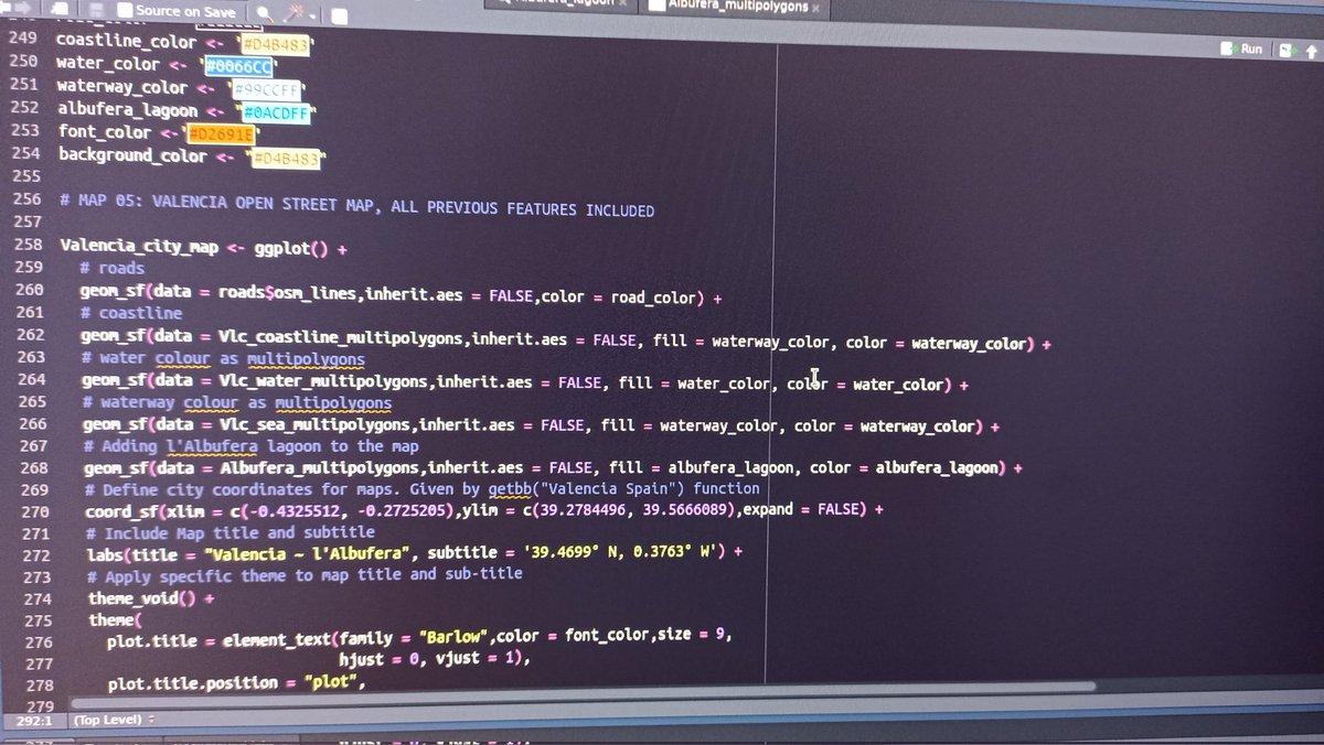 pablosealive's tweet image. Creating city maps using osmdata package in R and documenting this project in Quarto #QuartoPub