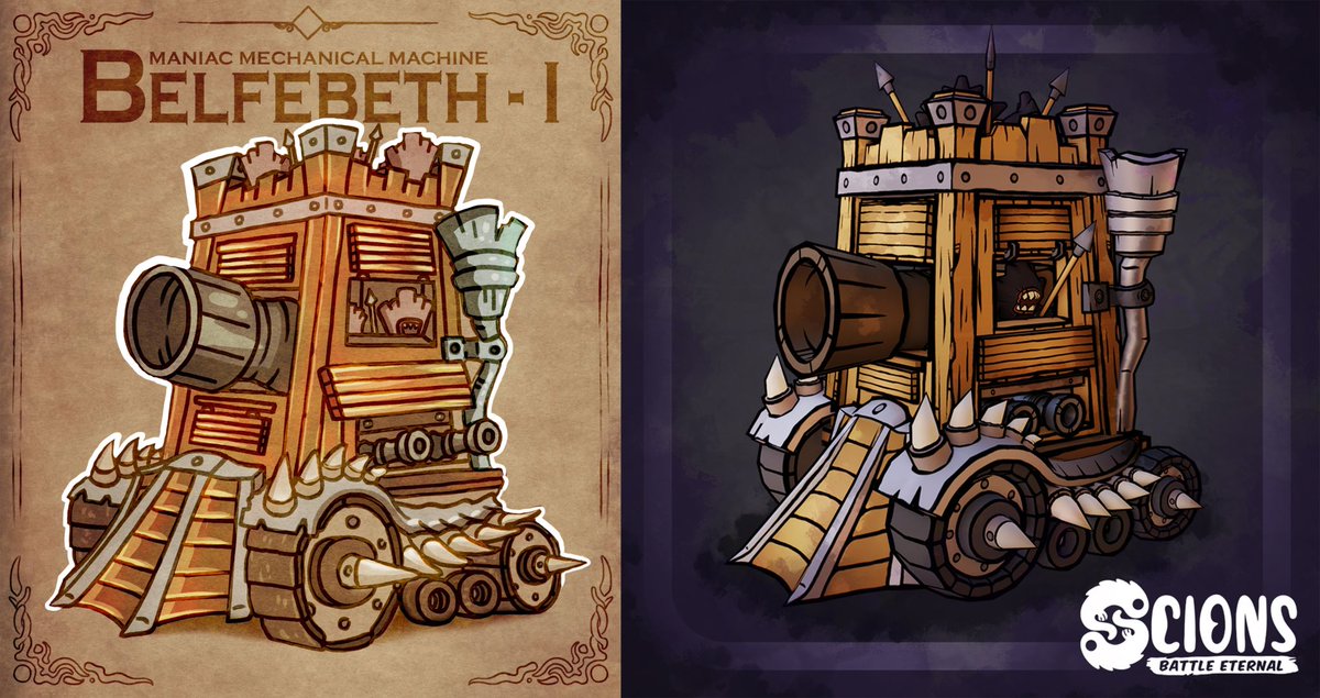 Prj_FlyingCat's tweet image. Meet the Maniac Mechanical Machine: BELFEBETH! #scions #indiegame #indiegamedev #pcgames #steam