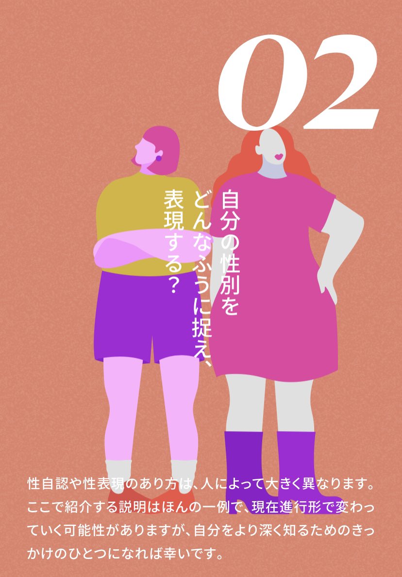 shikatanakunai_'s tweet photo. 『LOVE GROWS』を一緒に制作したtinder ( @Tinder_Japan )さんが『Let's Talk Gender』という特設サイトを公開されました🏳️‍🌈
ちょ〜わかりやすく丁寧にまとまってるのでぜひチェックしてみて〜！

https://t.co/eKQQIPE0tN https://t.co/RuQOLXFCMQ
