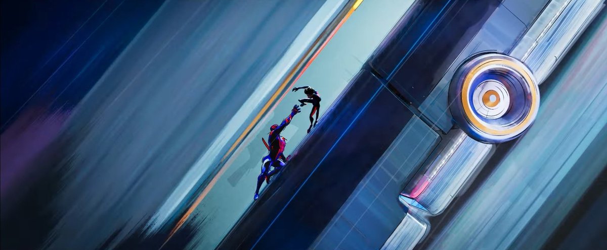 DiscussingFilm's tweet photo. The visuals of 'SPIDER-MAN: ACROSS THE SPIDER-VERSE.' https://t.co/AhCwbeXKmR