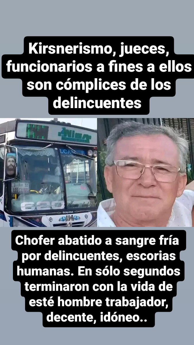 Marcos395156321's tweet photo. LA #REALIDAD ES LA ÚNICA VERDAD: Kirneristas, jueces, funcionarios a fines a la mafia k, #amparan, protegen a los mismos delincuentes. El gobierno actual corrupto k son los máximos #responsables de la inseguridad, delincuencia, narcotrafico, terrorismo, pseudo "mapuches", etc + https://t.co/RAnOPNBkXk