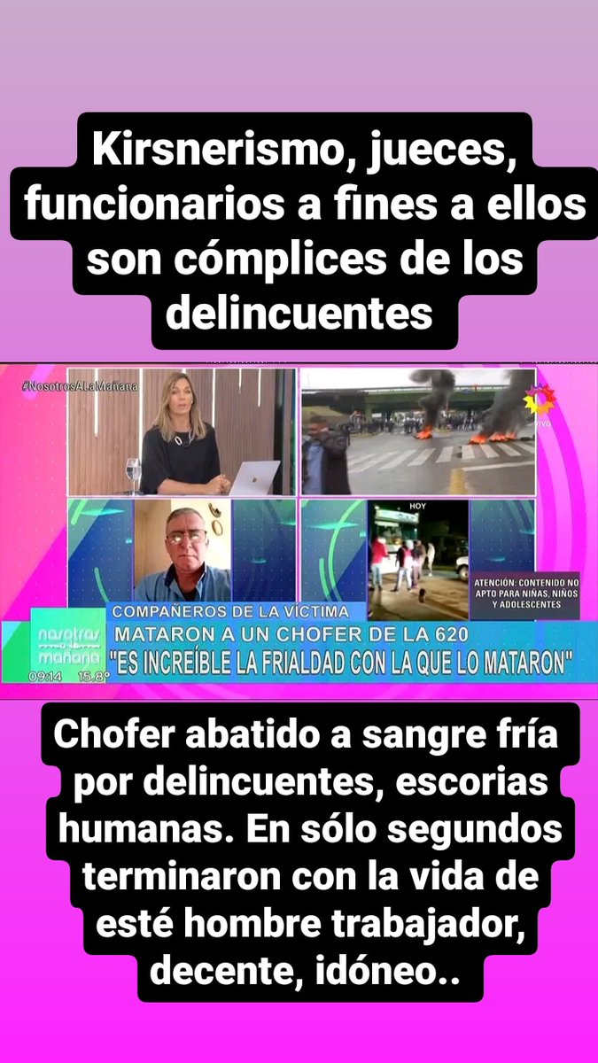 Marcos395156321's tweet photo. LA #REALIDAD ES LA ÚNICA VERDAD: Kirneristas, jueces, funcionarios a fines a la mafia k, #amparan, protegen a los mismos delincuentes. El gobierno actual corrupto k son los máximos #responsables de la inseguridad, delincuencia, narcotrafico, terrorismo, pseudo "mapuches", etc + https://t.co/RAnOPNBkXk