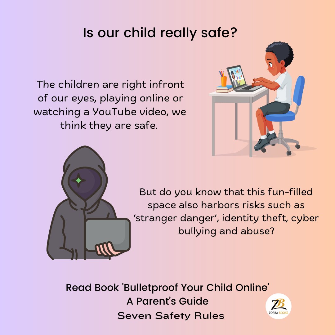 Author Pooja Malhotra is a cyber safety expert, strategist, coach and speaker, who has been actively spoken and written, to encourage young netizens and their #Parents  to ‘be safe in cyberspace’.
@pooja3v
#cybersecuritytips #parenting #Parenthood #ParentsForFuture #YoungMoms