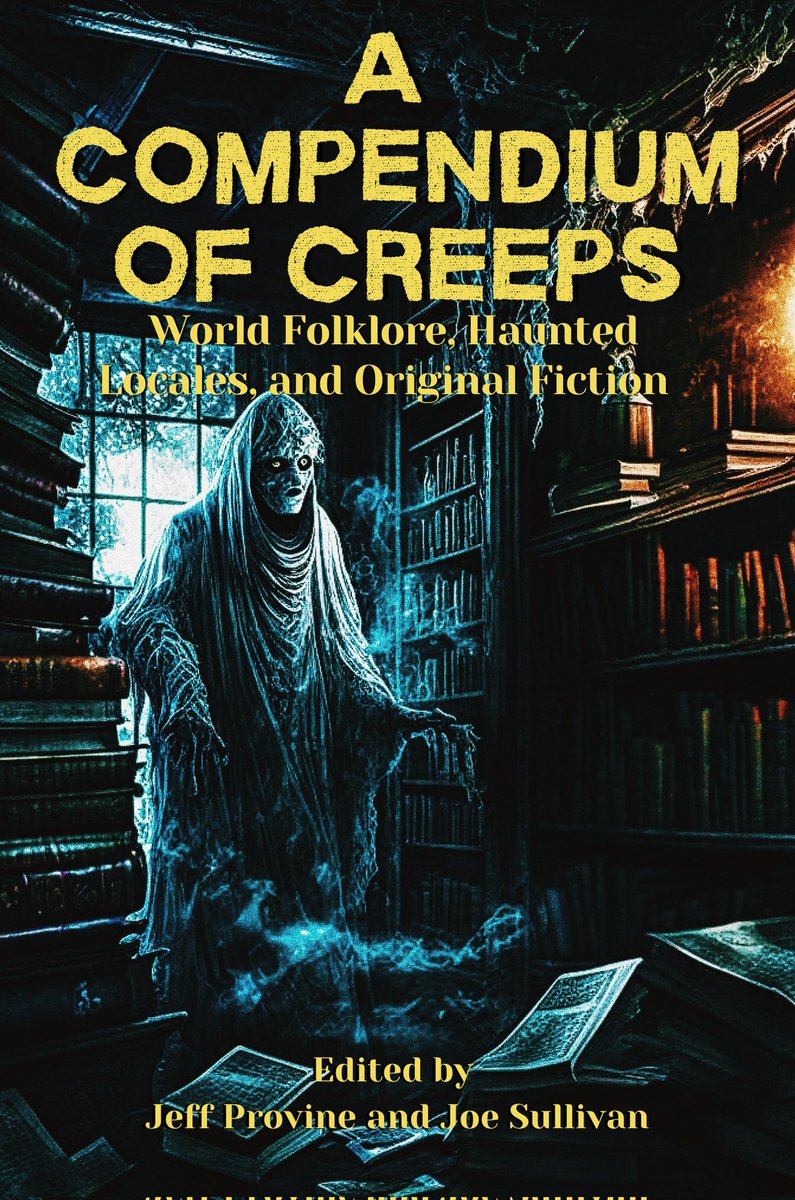 CemeteryGatesM's tweet photo. Release day for the Compendium! Intros to creepy locales by @JeffProvine, folklore essays by @AlexWoodroe @lindyryanwrites @rjacksonjoseph and an original fiction anthology, the toc for that here: https://t.co/GArsW7CC6p https://t.co/h5nzVaZ9cm