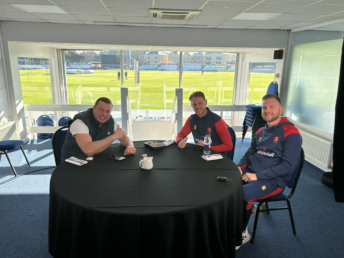 👀 A strong start to our Media Day! Great to have you at Chelmsford, @iamtomskinner! #BOSH