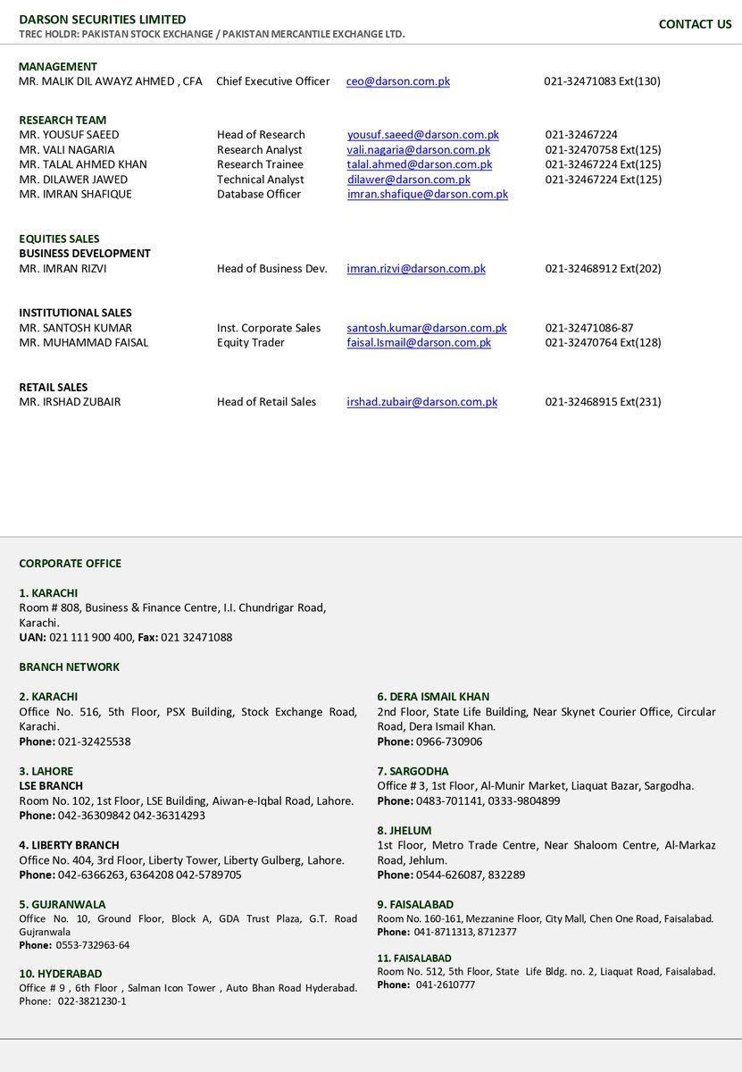 DarsonUpdates's tweet image. OMCs Sales Update! - Mar'23
OMCs sales volume declined to a 3-year low on March-23

04 | April | 2023 | Tuesday
Darson Securities Limited
darson.com.pk
WhatsApp +92 300 2444787
UAN: 111-900-400
Email: info@darson.com.pk

#DarsonMonthlyUpdate #OMCSSaLES #MarketUpdate