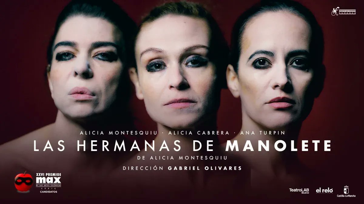 #LasHermanasManolete es una historia de ficción basada en los personajes reales que rodearon la muerte del torero Manolete en 1947. Protagonizada por @alimontesquiu #AliciaCabrera y <a href="/anaturpin/">laturpin</a>, muestran un retrato de la sociedad franquista de esos años.
🐂 bit.ly/HermanasManole…