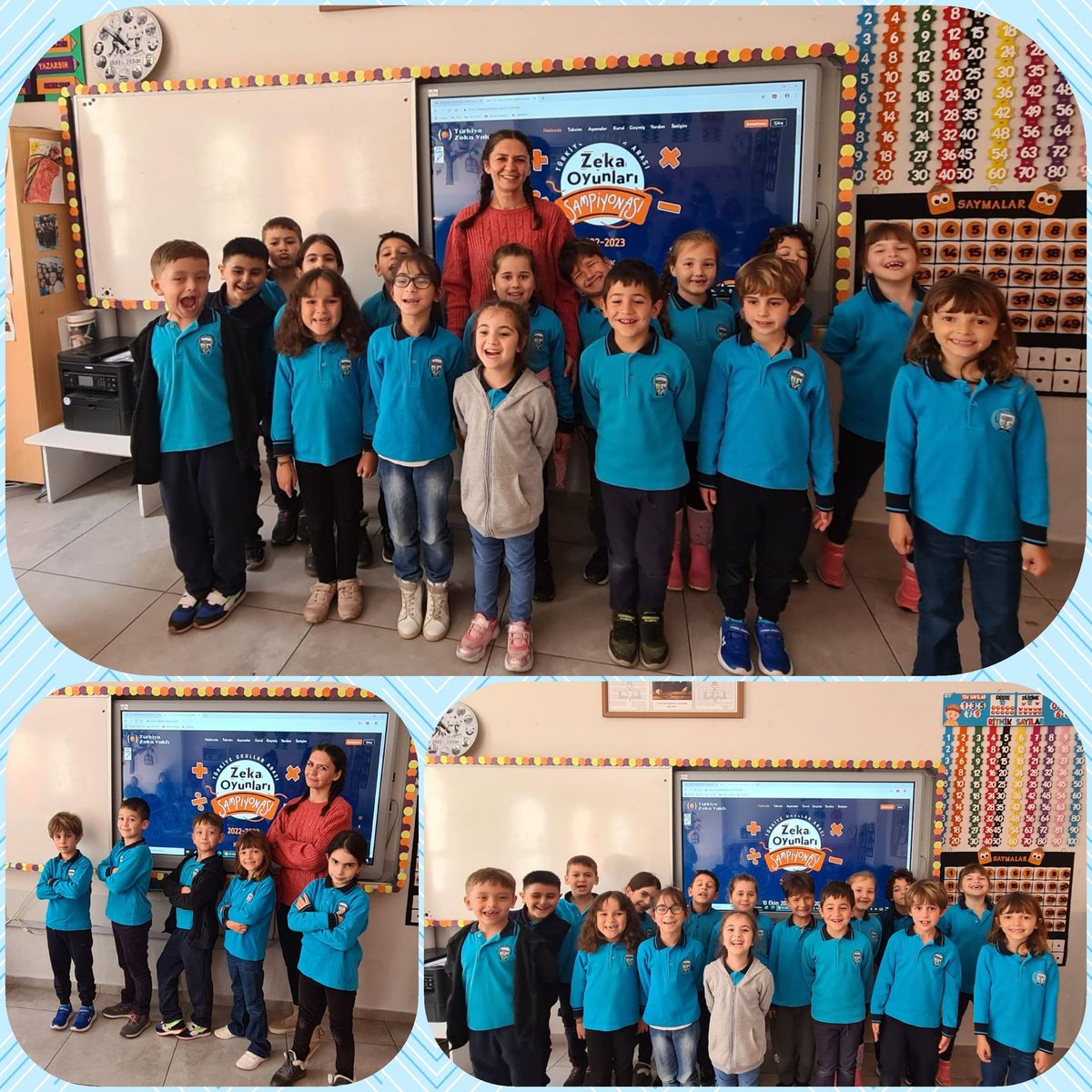 datcailcemem's tweet photo. Türkiye Zeka Vakfı tarafından düzenlenen Türkiye Okullar Arası Zeka Oyunları Şampiyonasında Kabaklarlı İlkokulumuz  ilk 5 okul arasına girerek ve ek olarak %30'luk dilime girerek il finallerini geçip Bölge Finalleri sınavına girmeye hak kazanmıştır.@tcmeb @emrecay55 https://t.co/k2xeiHxWZK