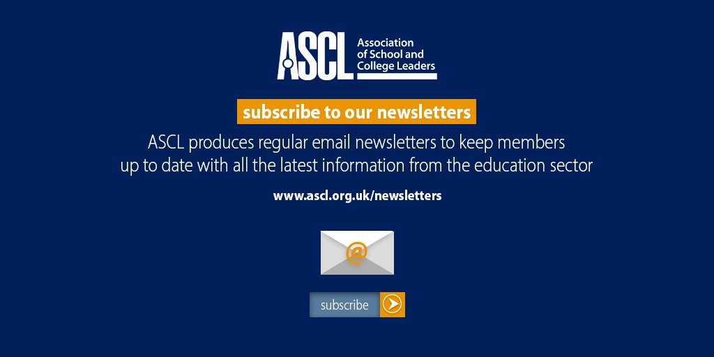 #ASCLmembers - we have issued a special email bulletin this morning with the results of the member vote on the government's pay and conditions offer. 

#teacherspay #education