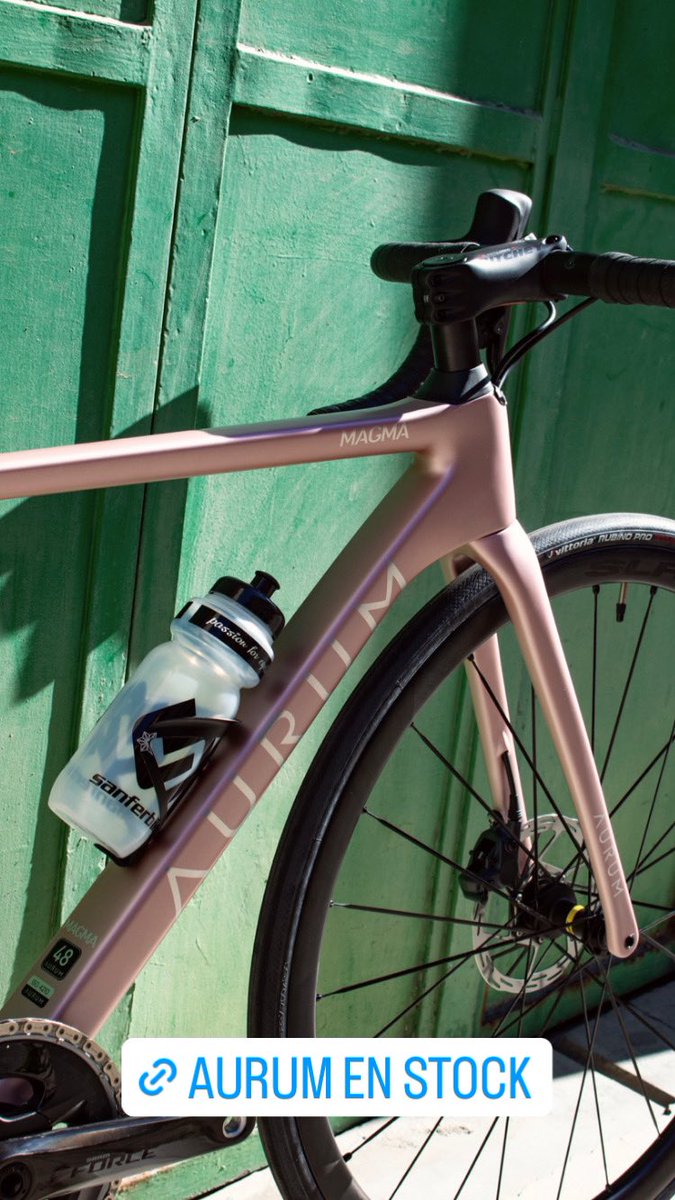 sanferbike's tweet photo. ♥️❤️🧡 Nueva AURUM MAGMA Dolomite Pink con montaje a la carta. Elige framekit, color del cuadro y de los logos, grupo, ruedas y kit de componentes y haz de tu AURUM una bici realmente única 😍
#aurumbikes #bornfromexperience #customcycles #sanferbike #passionforcycling #ciclismo https://t.co/bq4KkAphB0