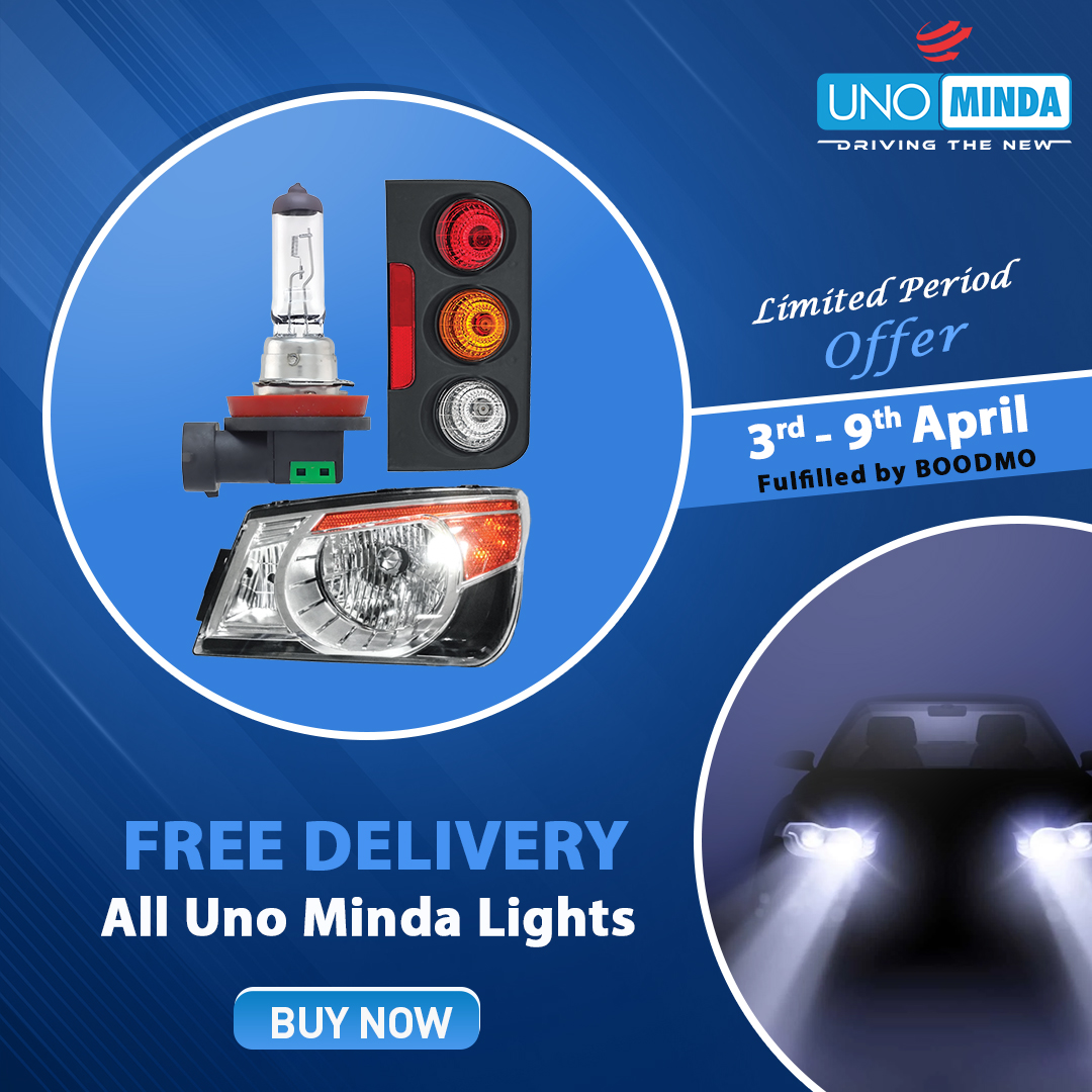 Unomindacom's tweet photo. From lighting, horns, and alloy wheels to air filters and more - get everything your vehicle needs from UNO Minda. Get it on Boodmo today- https://t.co/pIWM46r9t1
#Boodmo #UnoMinda #DrivingTheNew #UNOMindaLimited #AfterMarket #FreeDelivery https://t.co/PSECF1gykU