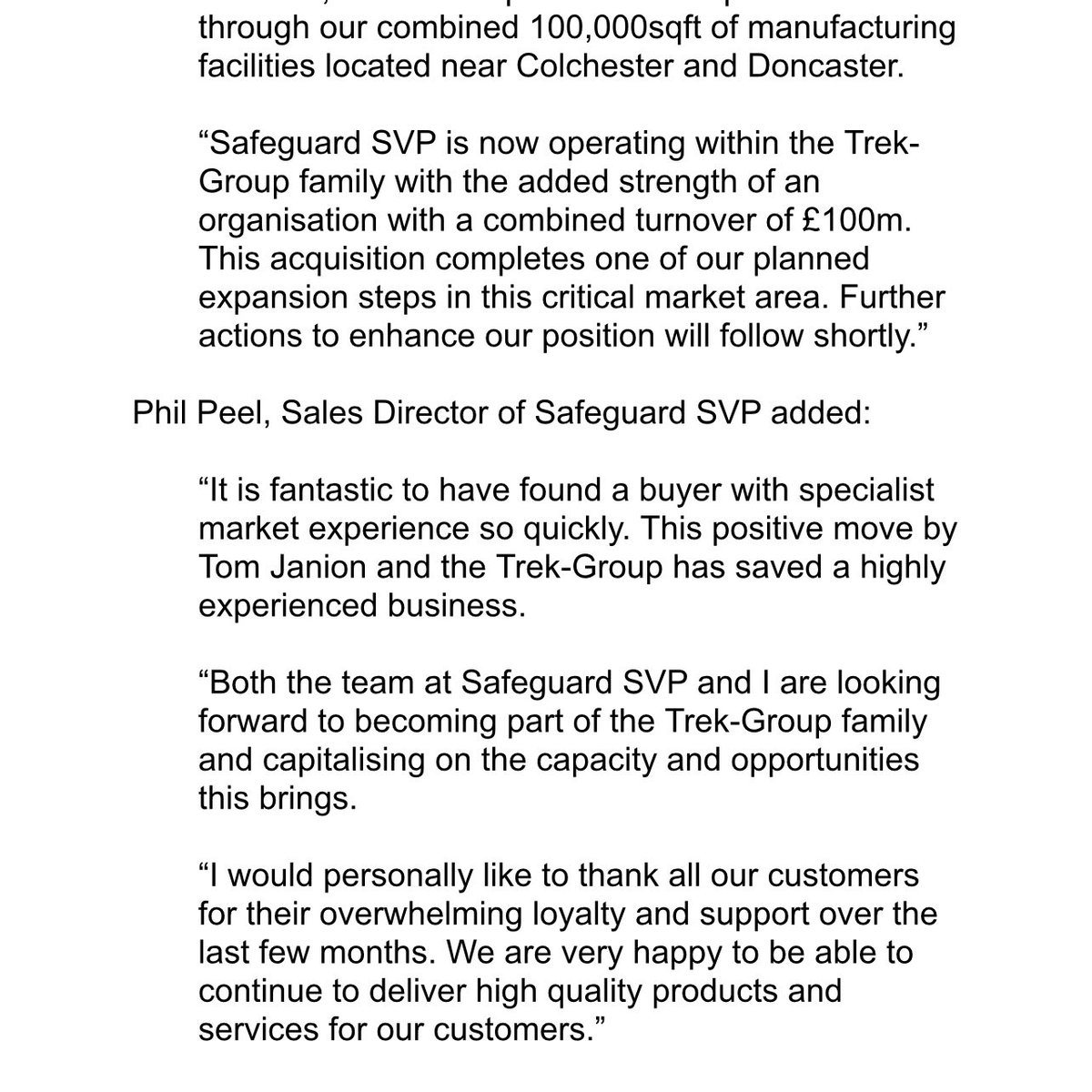 Safeguard SVP Ltd tweet media