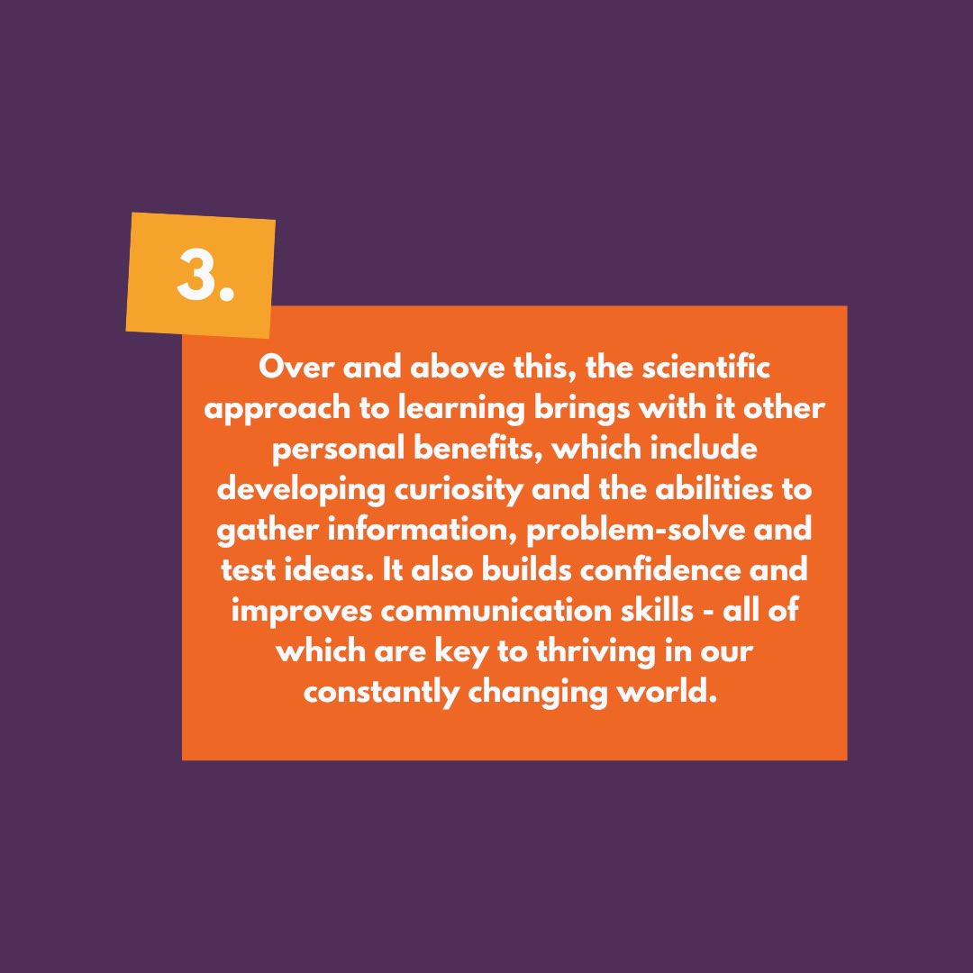 Philile's tweet image. Ever wonder why Science is such a big part of STEAM Education? 

Here are some reasons why it matters so much &amp;gt;&amp;gt;&amp;gt; 

#Education #SteamEducation #Science #Learn #Grow #Think