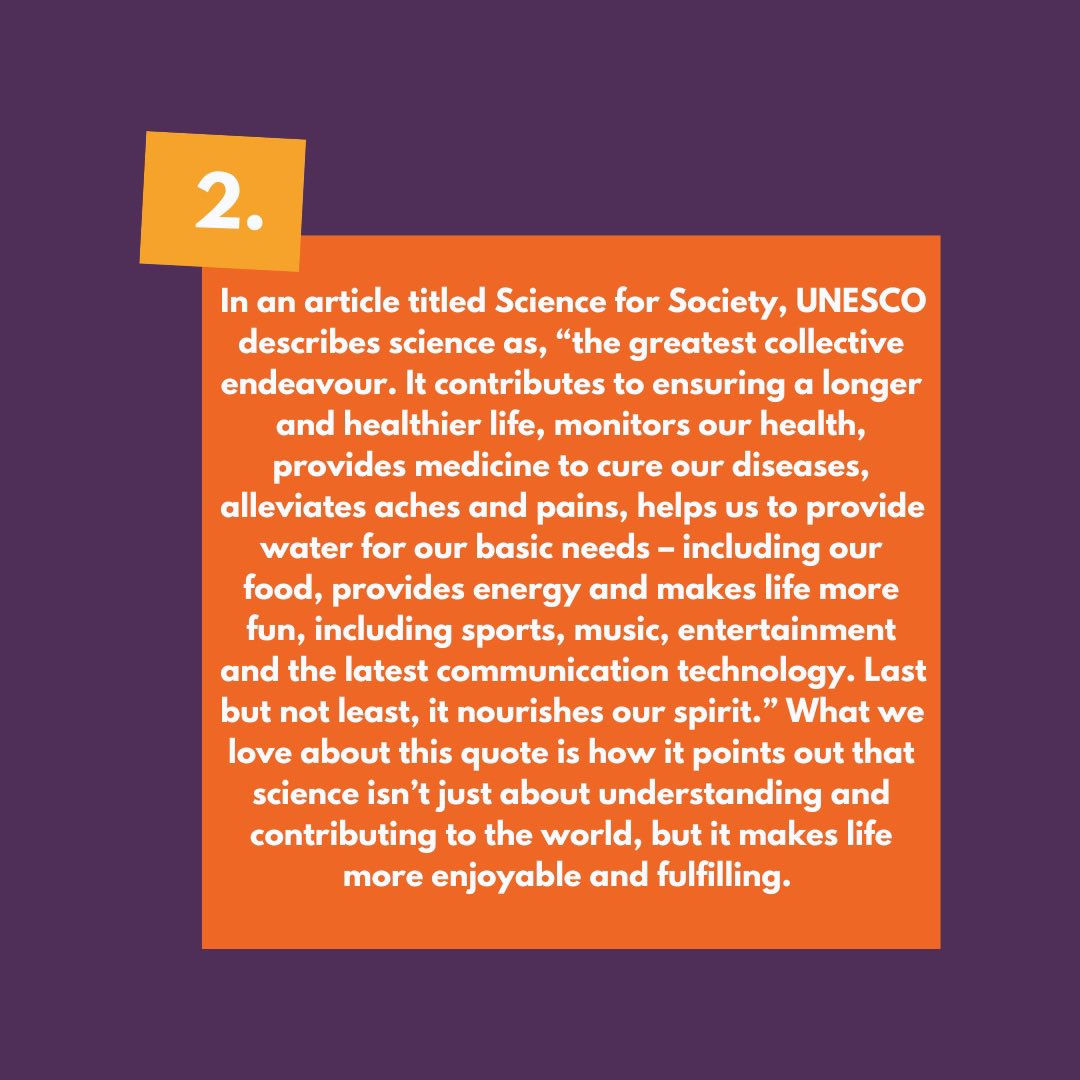 Philile's tweet image. Ever wonder why Science is such a big part of STEAM Education? 

Here are some reasons why it matters so much &amp;gt;&amp;gt;&amp;gt; 

#Education #SteamEducation #Science #Learn #Grow #Think