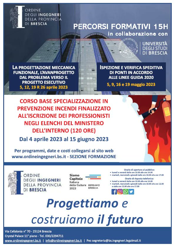ORDINE INGEGNERI BS tweet media