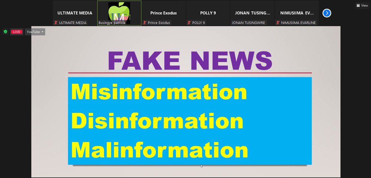 Journalists can help to prevent the spread of false information and ensure that the public has access to the facts they need to make informed decisions @ntvuganda @nbstv @dw_akademie Together we can STOP #Fakenews #DigitalSkills #MyMultimediaStoryTelling, @usmissionuganda