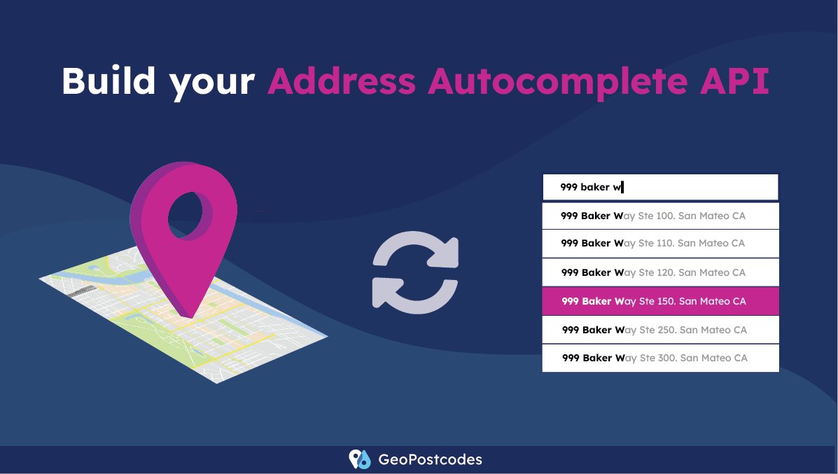 GeoPostcodes's tweet image. ❌ Are failed deliveries affecting your business? 

Increase the efficiency of your supply chain by getting accurate address data inputs from the user. 

Create your own Address Autocomplete API with our step-by-step tutorial. ⬇️

#APIs #addressautocomplete #addressverification