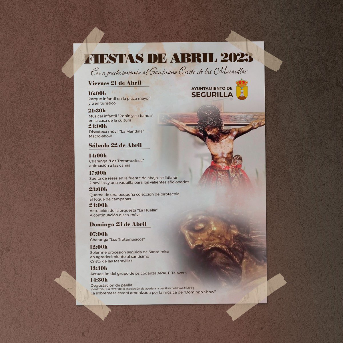 el_origami's tweet photo. Diseño e impresión de carteles para el Ayuntamiento de Segurilla

#design https://t.co/3rsWfTQpHJ