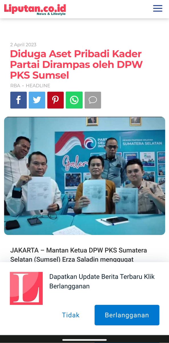 Fahrihamzah tweet picture