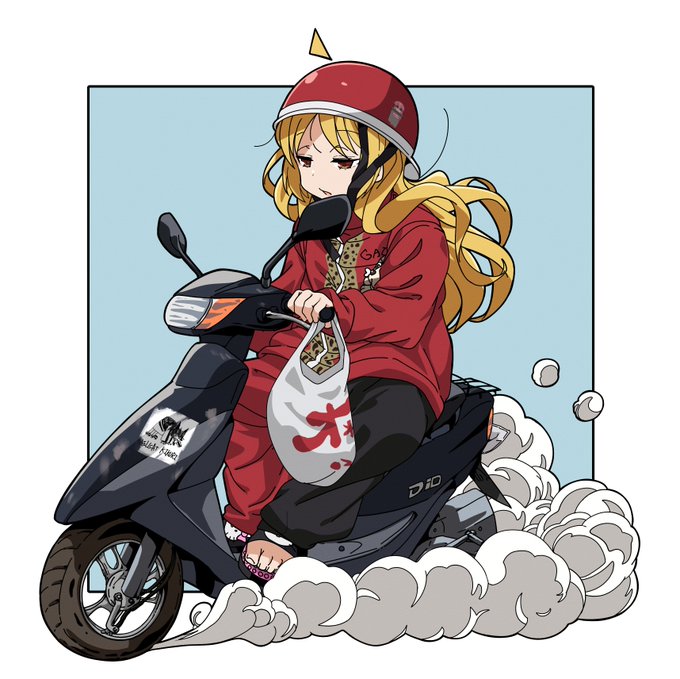 「バイク スクーター」のTwitter画像/イラスト(新着)｜2ページ目