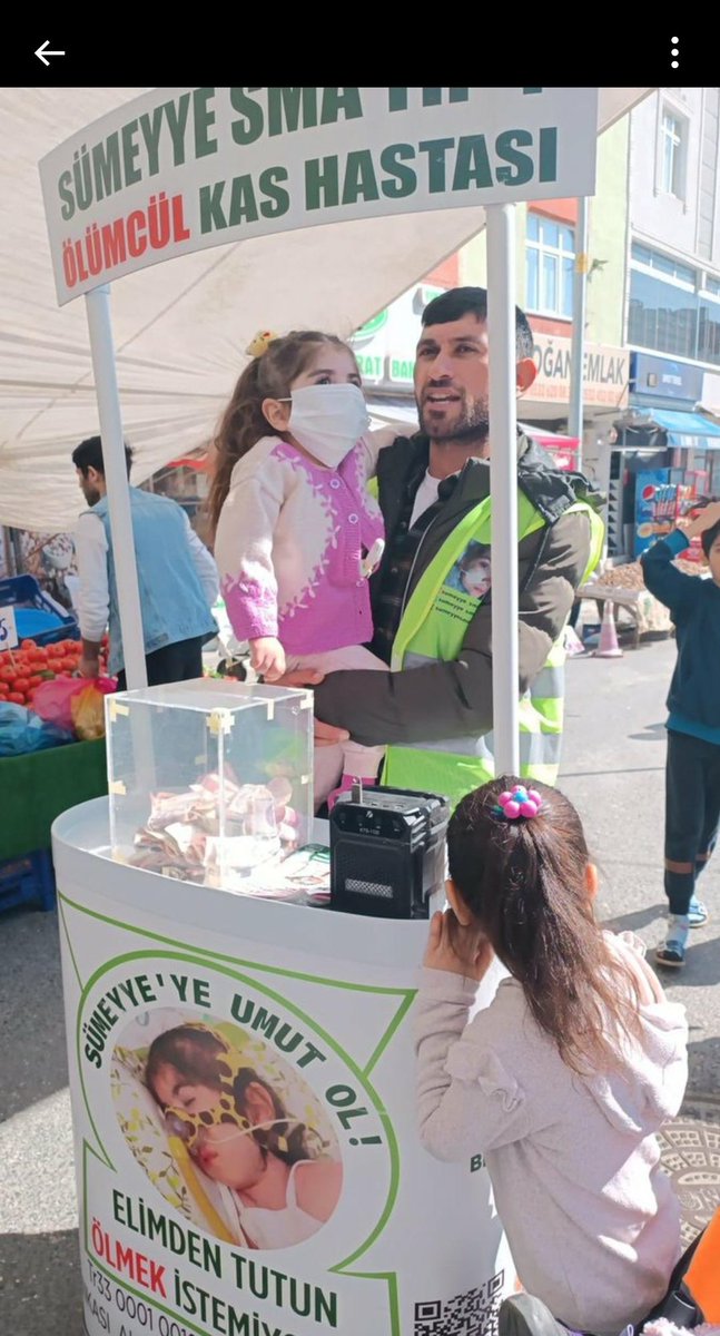 Sümeyye'nin kampanya izni 8 ay sonra bitiyor! %46 olan kampanyasına gönülden destek verin lütfen tedavi şansını kaybetmesin🤲
<a href="/sumeyye_sma/">⭐Sümeyye Kazandı💫🎈(% 100)</a> 
#Araba #Diyarbakir #Dogecoin #soğan #EmekliBayKemalDiyor #FahrettinAltun #ErdoganaOyYok #Çanakkaleboğazı #DepremiUnutmaUnutturma #Bedava