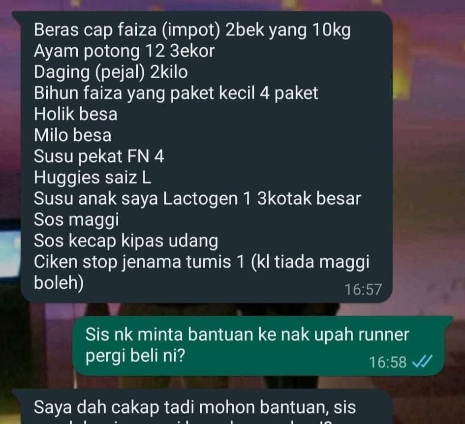 _AmranFans's tweet photo. Dia punya list macam suruh tolong belikan. https://t.co/cZPlddmE9K