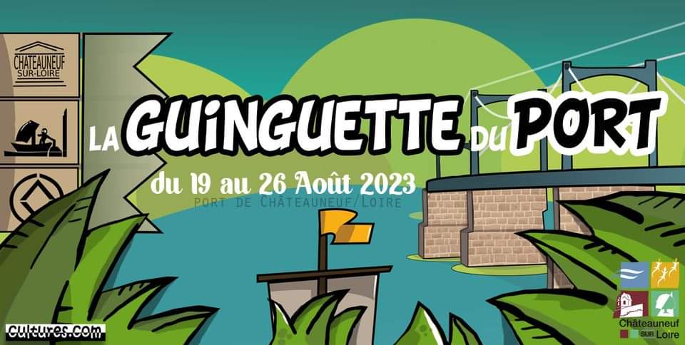 Vengeurdemasque's tweet photo. C'est officiel. Apres le report de l'édition 2023 de notre guinguette sur jargeau, nous dirigerons cette année la nouvelle guinguette artistique du Port de Châteauneuf-sur-Loire du 19 au 26 Août 2023!
Concerts, animations, convivialité et restauration en bord de Loire! https://t.co/zcyGZchCIt