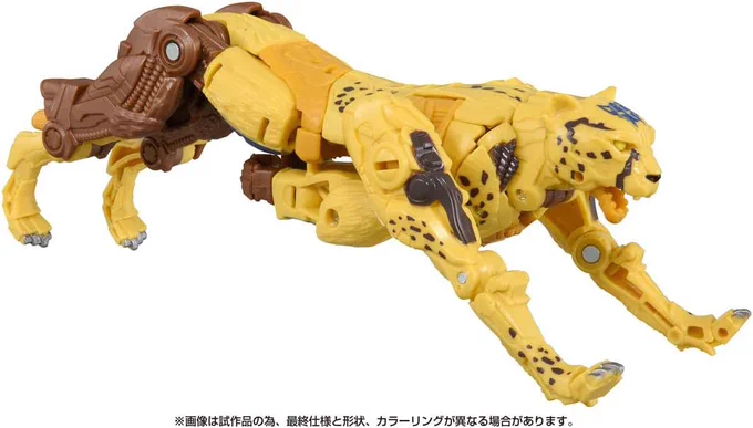もしかしてチーター、覚醒デラックスクラス版のビーストモードがわりと劇中っぽい? 