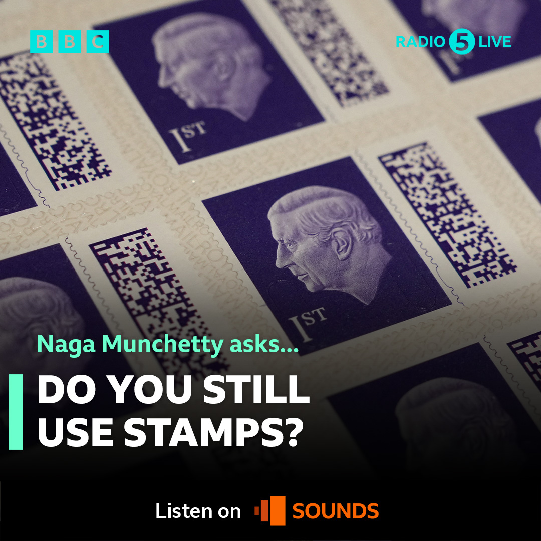 🇬🇧King Charles' portrait will appear on all standard Royal Mail stamps from today. 💷But the cost